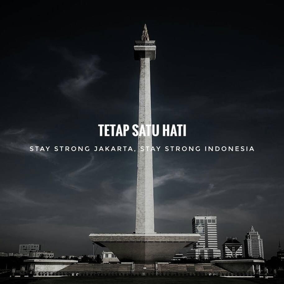 astramotor's tweet photo. Brosis, menanggapi isu dan teror yang ada, mari tetap satu hati saling menguatkan. #StayStrongJakarta #StayStrongIndonesia #PrayForJakarta https://t.co/mrXyJhbNwr