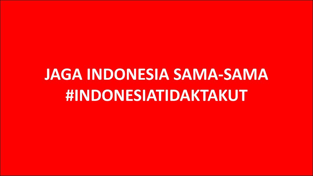 Tidak putus2 doa kami panjatkan untuk bangsa ini dan seluruh rakyatnya 🙏🙏🙏

#KamiTidakTakut