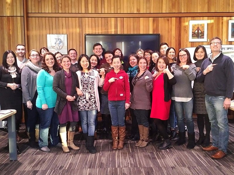 The CI staff prove their commitment to the student experience by becoming <a href="/WorldHostBC/">WorldHost</a> certified! camosun.ca/news/press-rel… #intled #highered