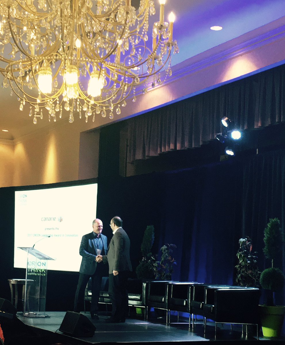 thevirtualbrain's tweet photo. @ar0mcintosh just received the Leadership Award in Innovation #THINKOpen17 @ORIONNetwork #openscience #openinnovation https://t.co/HGc4ryvYce