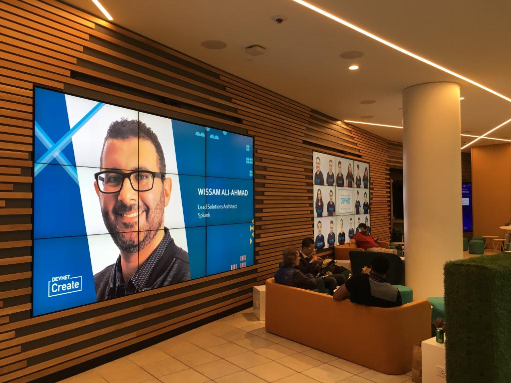 SplunkPartners's tweet photo. Splunk's @wissamaa takes the @DevNetCreate stage to discuss API-based integrations with Splunk. Live stream 4pm PT: https://t.co/JSFjrp8PL5 https://t.co/VuYHWSMVhT