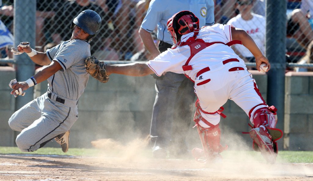 Is he out? you make the call.