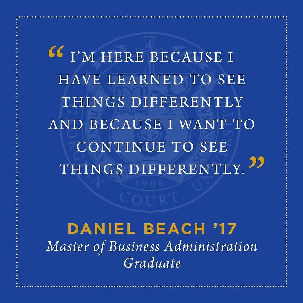 Georgiancourt's tweet photo. Inspirational words from Daniel Beach '17, Master of Business Administration graduate. #gcu17 #gcupride #whygcu https://t.co/SFyJMYDk2l https://t.co/yGknD3iDuG