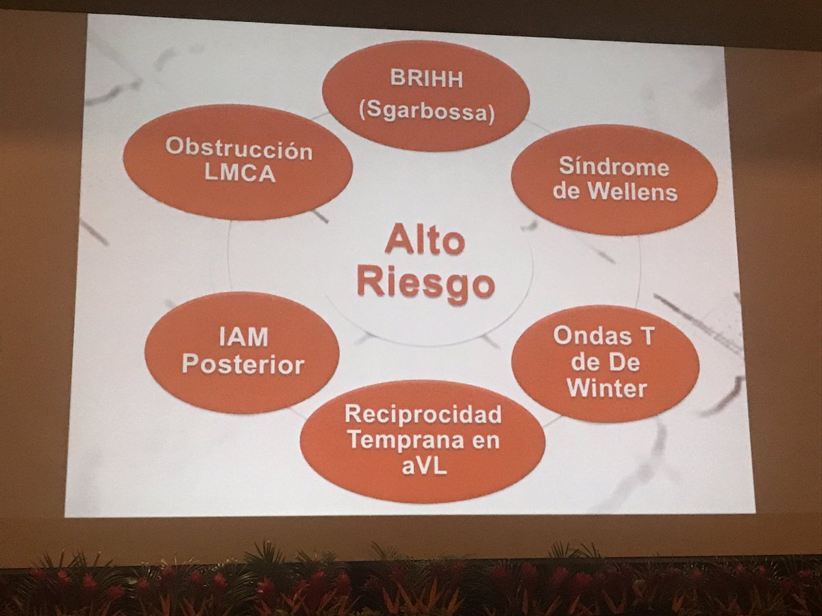 crisrodriguez73's tweet photo. #IAEMC17🇨🇷 👉🏽 Six high risk patterns by @umanamd #EmergencyMedicine #FOAMed #FOAMekg #FOAMcc #MedEd #EMconf https://t.co/FrjEFwEvMm