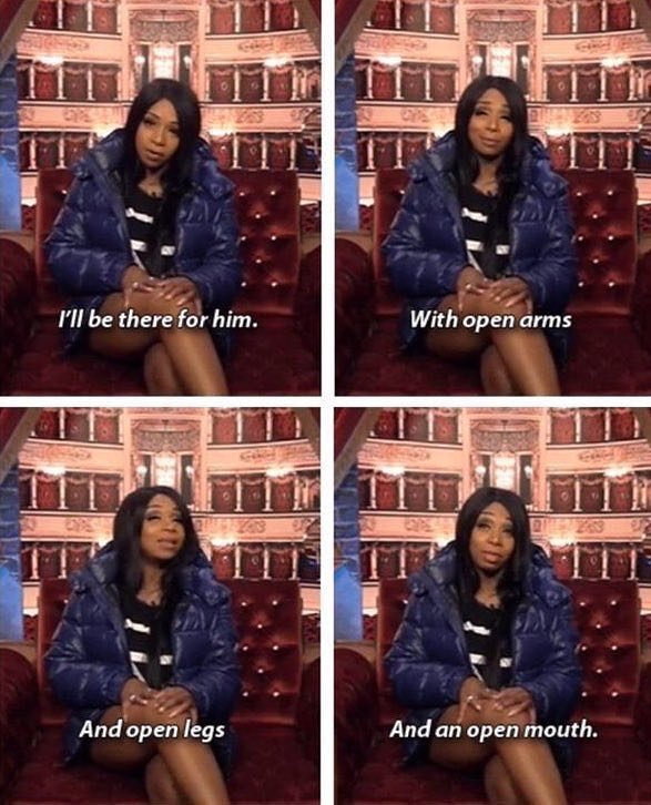 DredgenSov's tweet image. Val: "God doesn't love you, not like I do."
 Me: