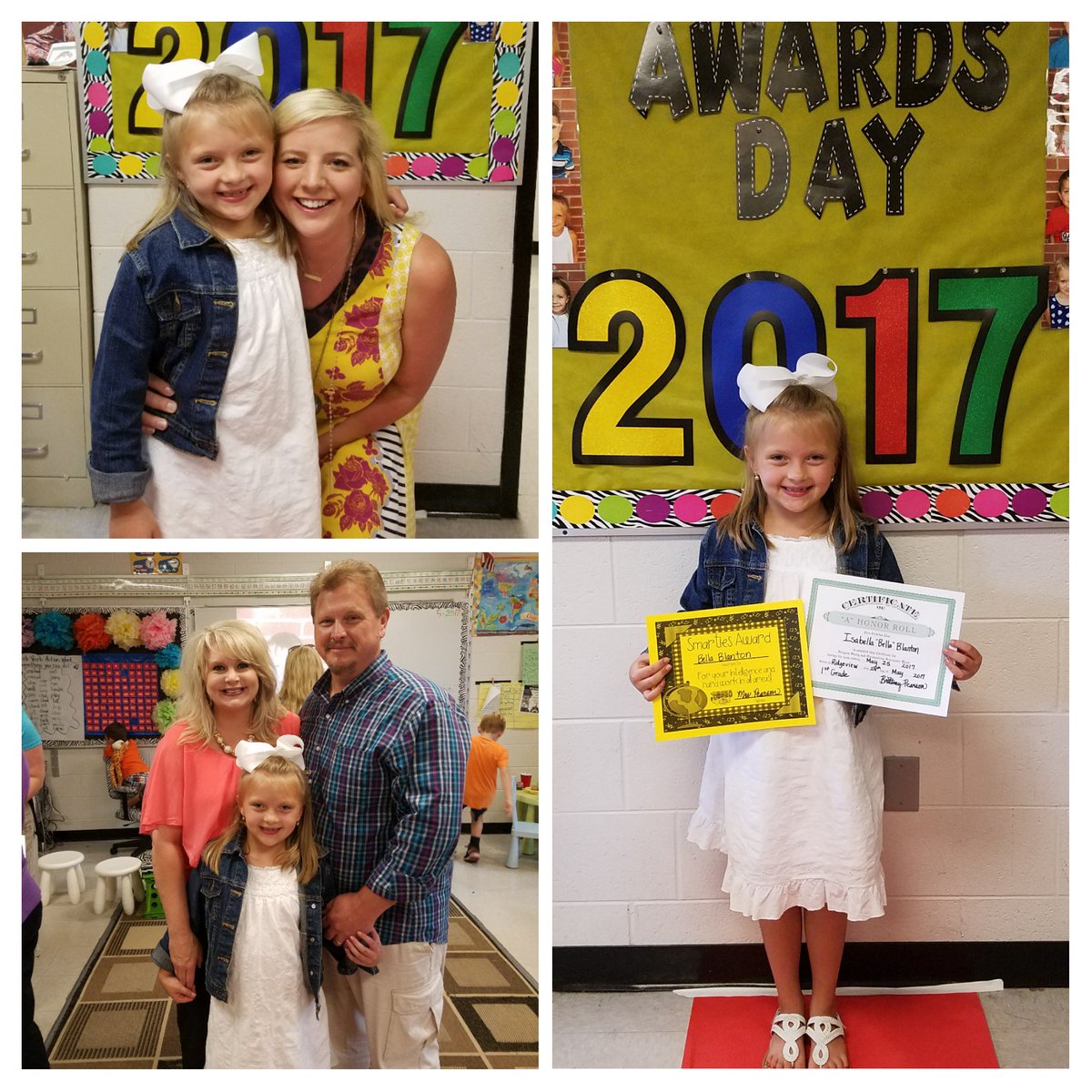 JerriBlanton2's tweet photo. So proud of my sweet girl! #1stgraderocked https://t.co/UzpFde1j6R