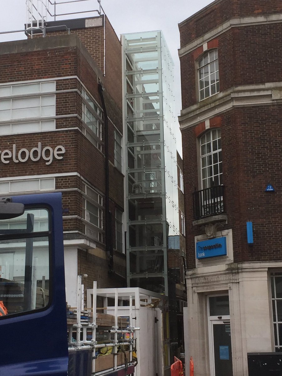 remdale's tweet photo. Finally the glass is clean and the scaffold comes down on this fully glazed R1000 structure for Travelodge. https://t.co/pbiTxIwJN7