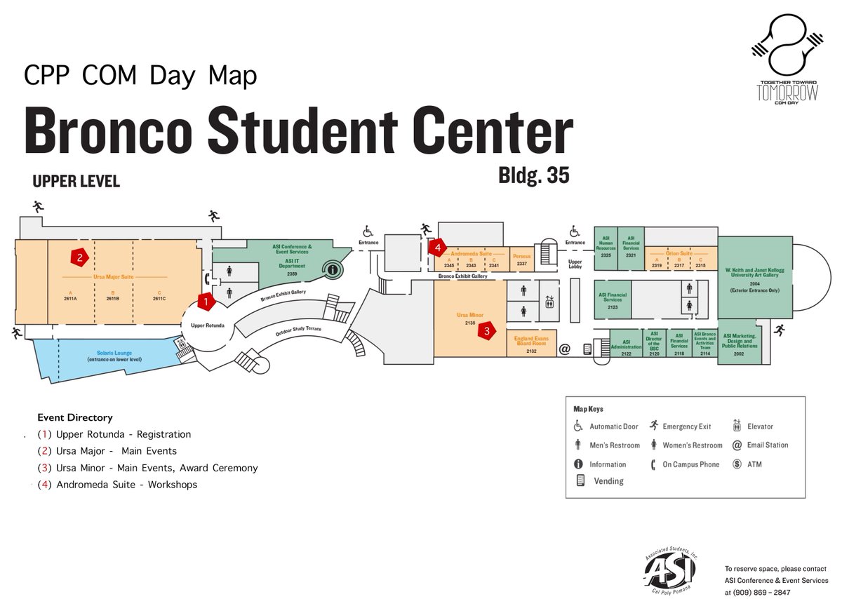 CPPComDay2017's tweet image. Feel free to use this map as reference for where all the events for #CPPCOMDay will be taking place! See you all there tomorrow 👌