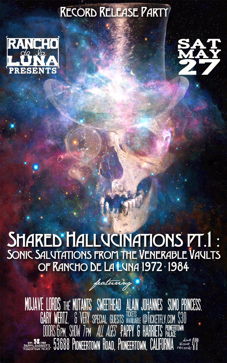 C'mon...This Saturday May 27th. <a href="/pappy_harriets/">Pappy & Harriet's</a> <a href="/Sweethead/">Sweethead</a> <a href="/ranchodelaluna/">rancho de la luna</a> <a href="/MojaveLords/">MOJAVE LORDS</a> <a href="/AlainJohannes/">Alain Johannes</a> <a href="/sumo_princess/">Sumo Princess</a> <a href="/TheMutants1234/">The Mutants</a> &amp; #GRW