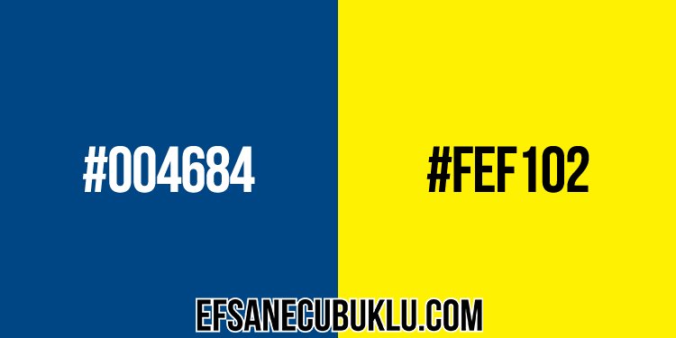 Fenerbahçe Renkleri
