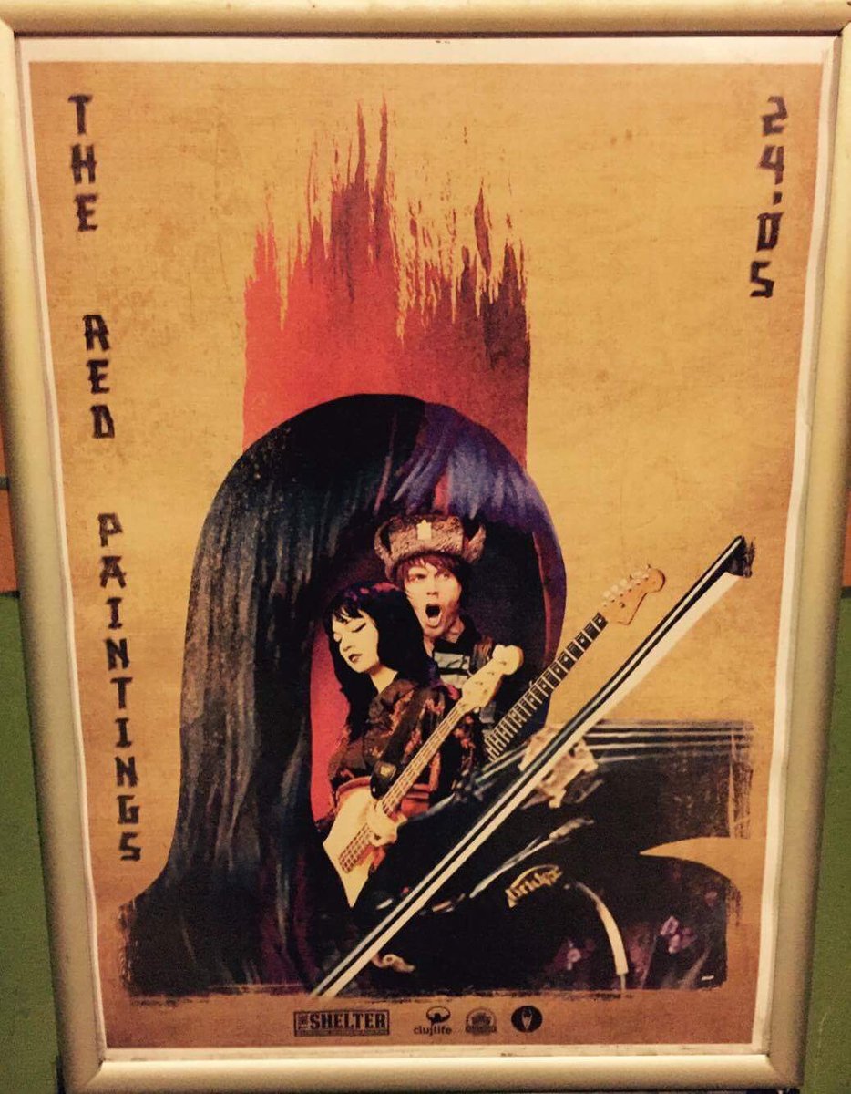 LordDeathstar's tweet photo. This beautiful poster in Romania. Seriously well done. #theredpaintings #ginnyeck #wishiwasthere https://t.co/GsnZYO01qg