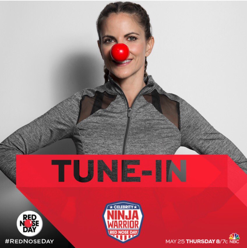 nmoralestv's tweet photo. Watch to see if I can conquer the warped wall!  @rednosedayusa and @ninjawarrior have teamed up for an incredible episode.  Tomorrow on #NBC https://t.co/U8PnlEyT5I