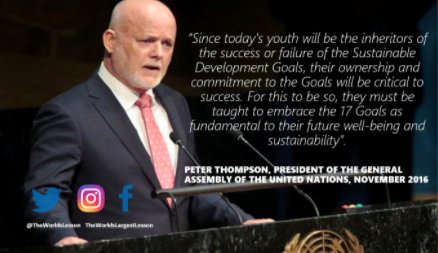 #TeachSDGs tweet media