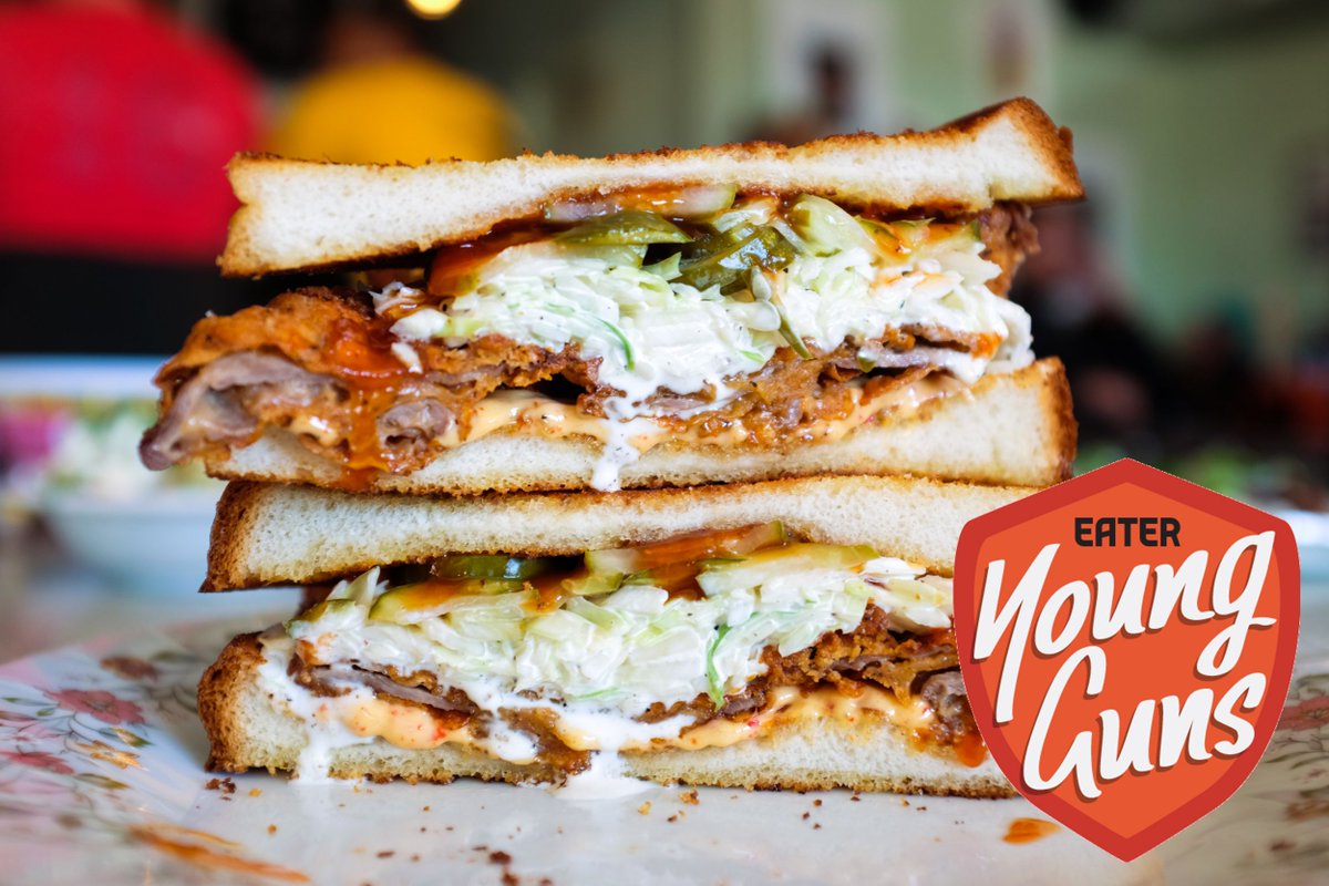 Eater's tweet image. Meet this year’s Eater Young Guns semifinalists eater.com/2017/5/24/1566…