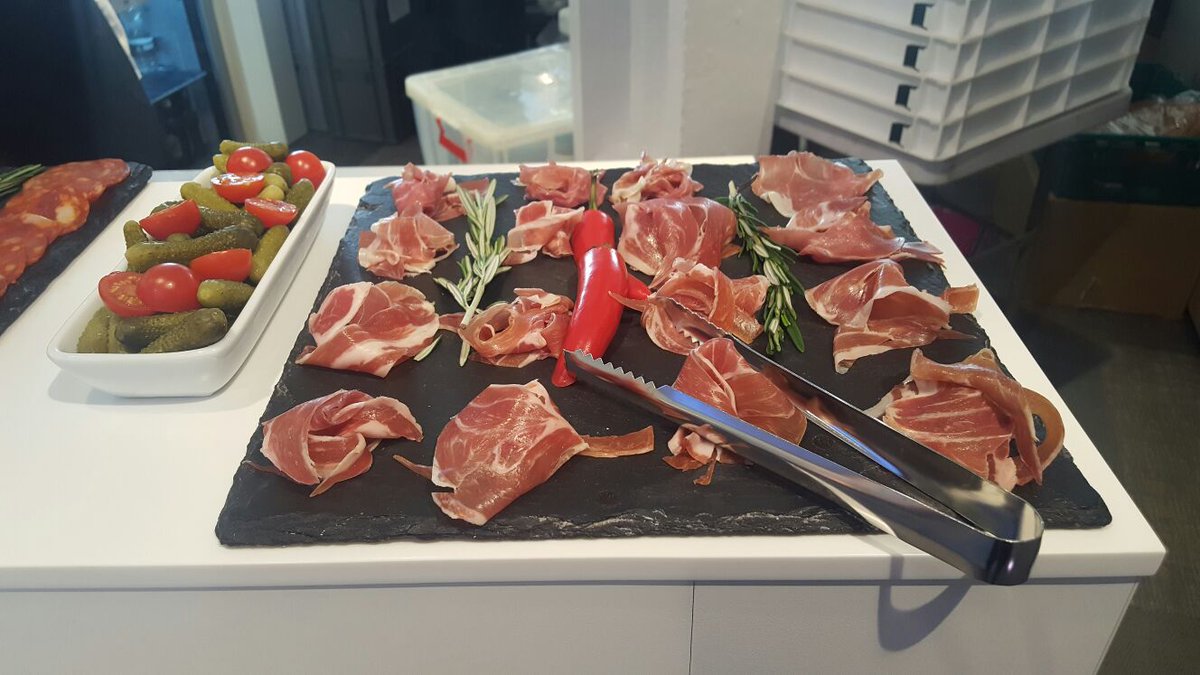 SurtioEvents's tweet photo. Some of our cured meats from last night's events #catering #london #clerkenwell #cdw2017 #eventprofs https://t.co/ahCOjBTnty
