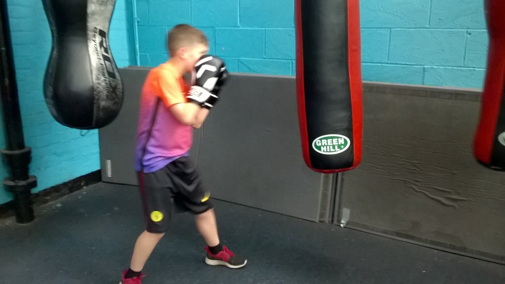 Children's Boxing Session <a href="/amirkingkhan/">Amir Khan</a> Gym AK Academy #BoltonBoxing