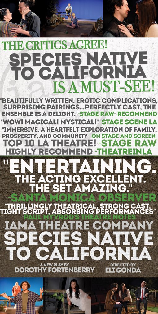 IAMATheatre's tweet photo. Did you get your tickets yet? Only 3 weekends left! https://t.co/tWszxWHR8u 🎟 #SpeciesIAMA https://t.co/oZvrKdZu93