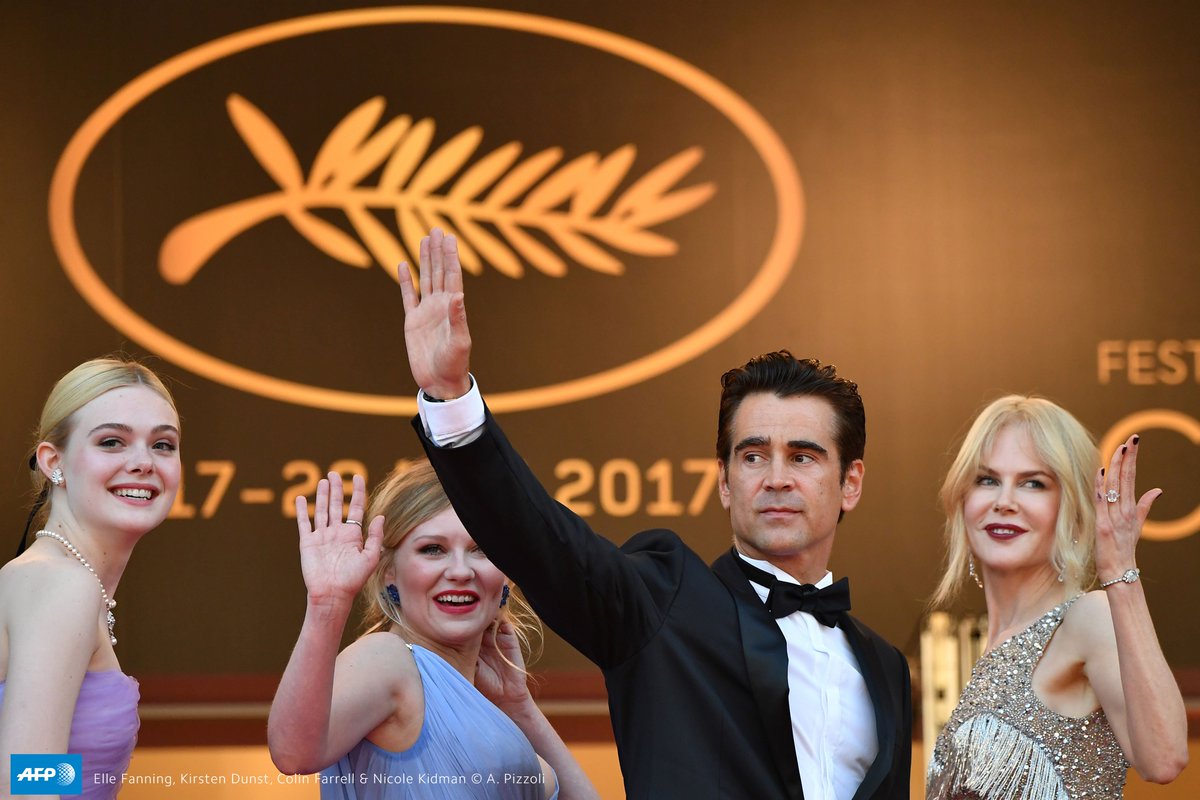 Festival_Cannes's tweet photo. #Redcarpet #Cannes2017 THE BEGUILED (LES PROIES) by Sofia COPPOLA #Competition https://t.co/X7YoIH7uAE