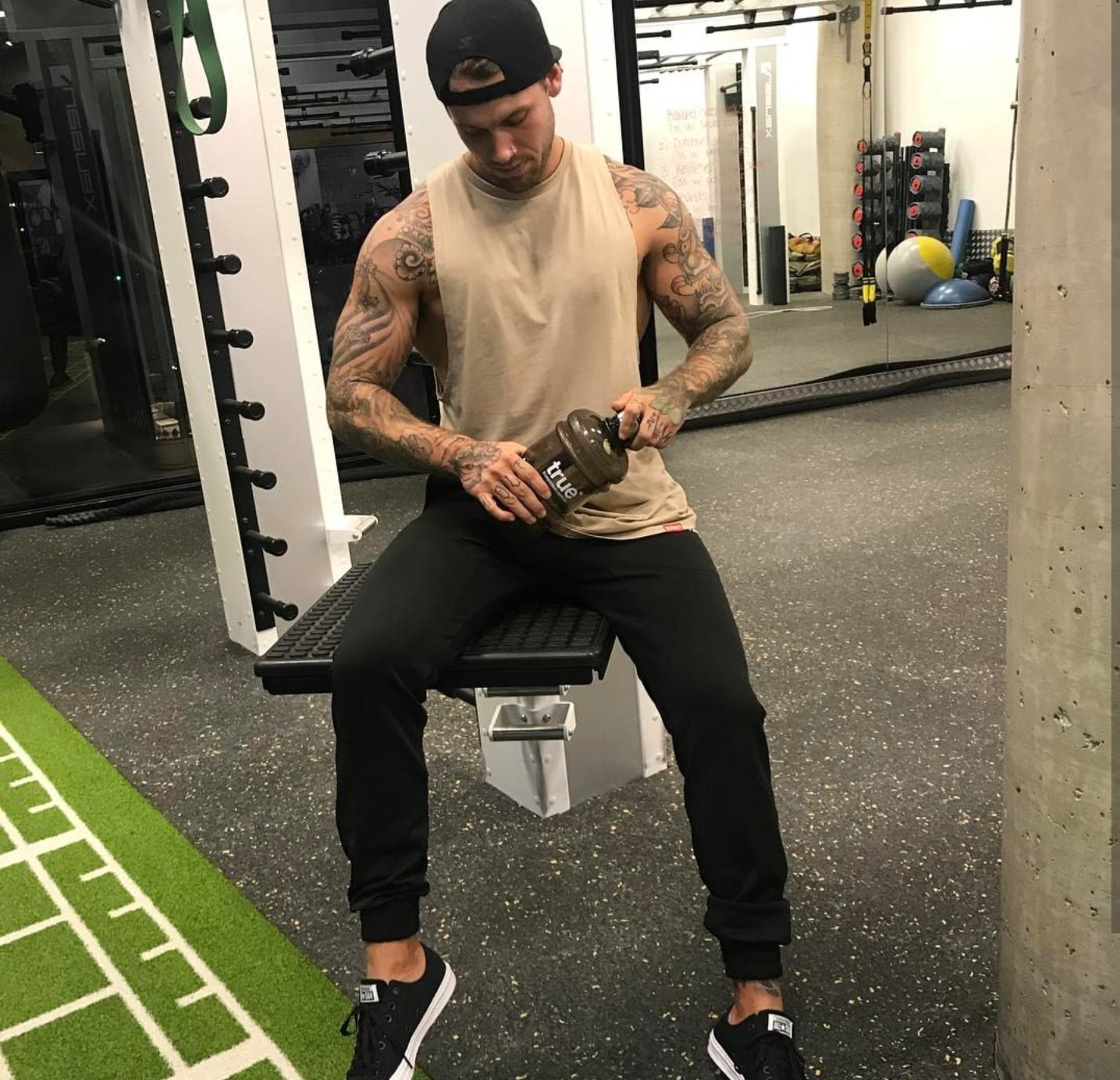 Sam Reece: EVERYTHING you need to know about the tattooed fitster |  Celebrity | %%channel_name%%