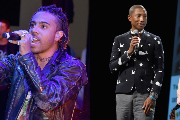 XXL's tweet photo. .@VicMensa debuts new collab with @Pharrell https://t.co/Uu7fyB2R0D https://t.co/woLEFTulKu