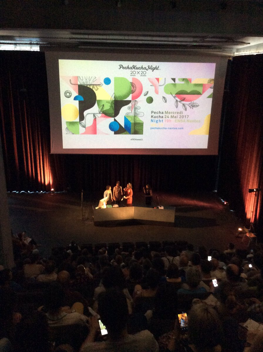 #PKNantes13 - 20h15, ça va commencer #pechakuchanight #nantes