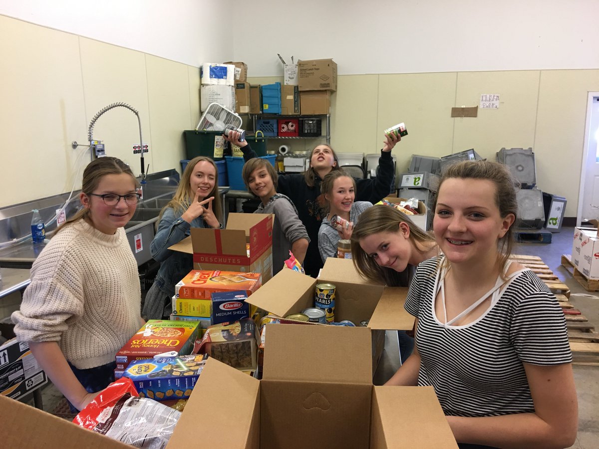 Volunteers needed at the NeighborImpact Food Bank to help repack food donations and 6000lbs of beans! Call 541-548-2380 and ask for Laurie.