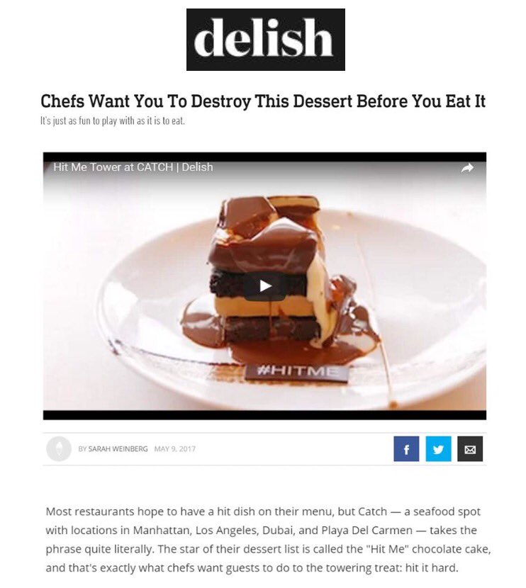 FingerprintComm's tweet photo. @DelishDotCom knows where to get the good stuff. #Hitme #delish #dessert #catch https://t.co/GwEoosg02E