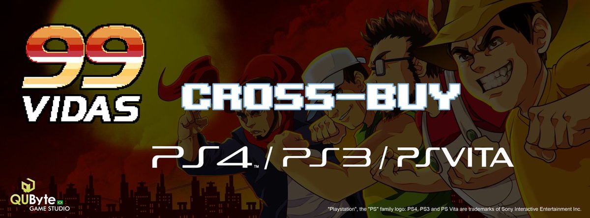 qubytegames's tweet photo. We are happy to announce that #99Vidas will be cross-buy for all Sony Platforms #PS4 #PS3 #PSVita #indiegame #indiedev #news #pixelart https://t.co/ivgOUFmM6V