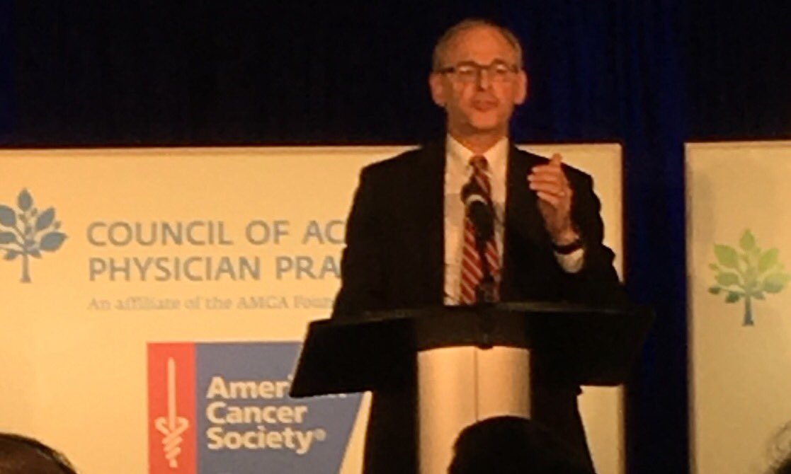 cancernowaydude's tweet photo. @RichWender: Applying what we know today, we can prevent 50% of cancers. #bettertogetherhealth https://t.co/YDbuKHhRcd