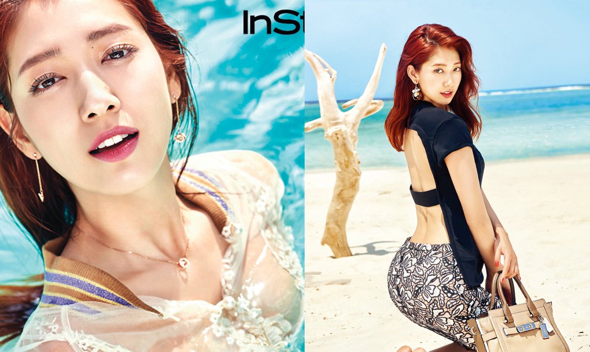 Park Shin Hye is gorgeous in the Maldives for a summer photoshoot with &apo...