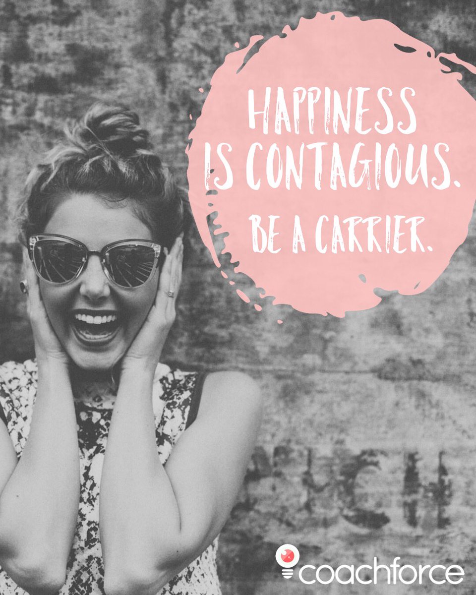 coachforce_com's tweet image. Surround yourself with happy, positive minded people who share your values, goals and dreams.