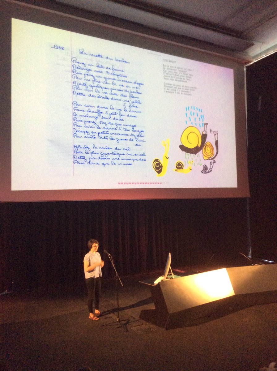 #PKNantes13 - 20h46 : Marion Barraud "jeu poétique" #illustratrice #bd #auteur