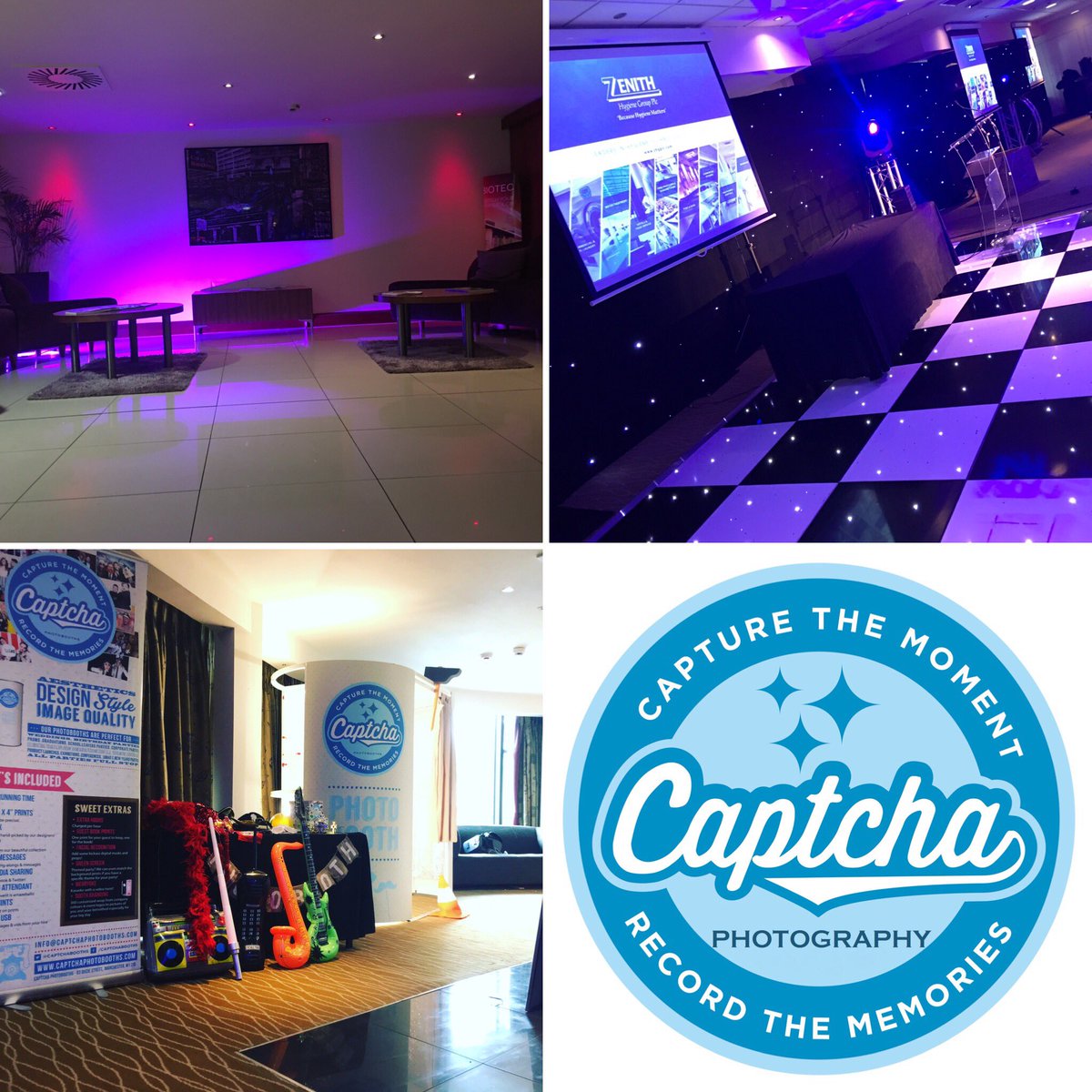Captchabooths's tweet photo. It was a great event with Zenith Hygiene from the weekend! Thanks for having us guys!😊 #corporateevent #party #photobooth #manchester #epic https://t.co/E7d0QoOmlW