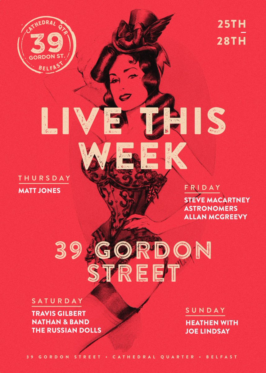 39GordonStreet's tweet image. Is that a Bank Holiday I see before me? We do love a long weekend...