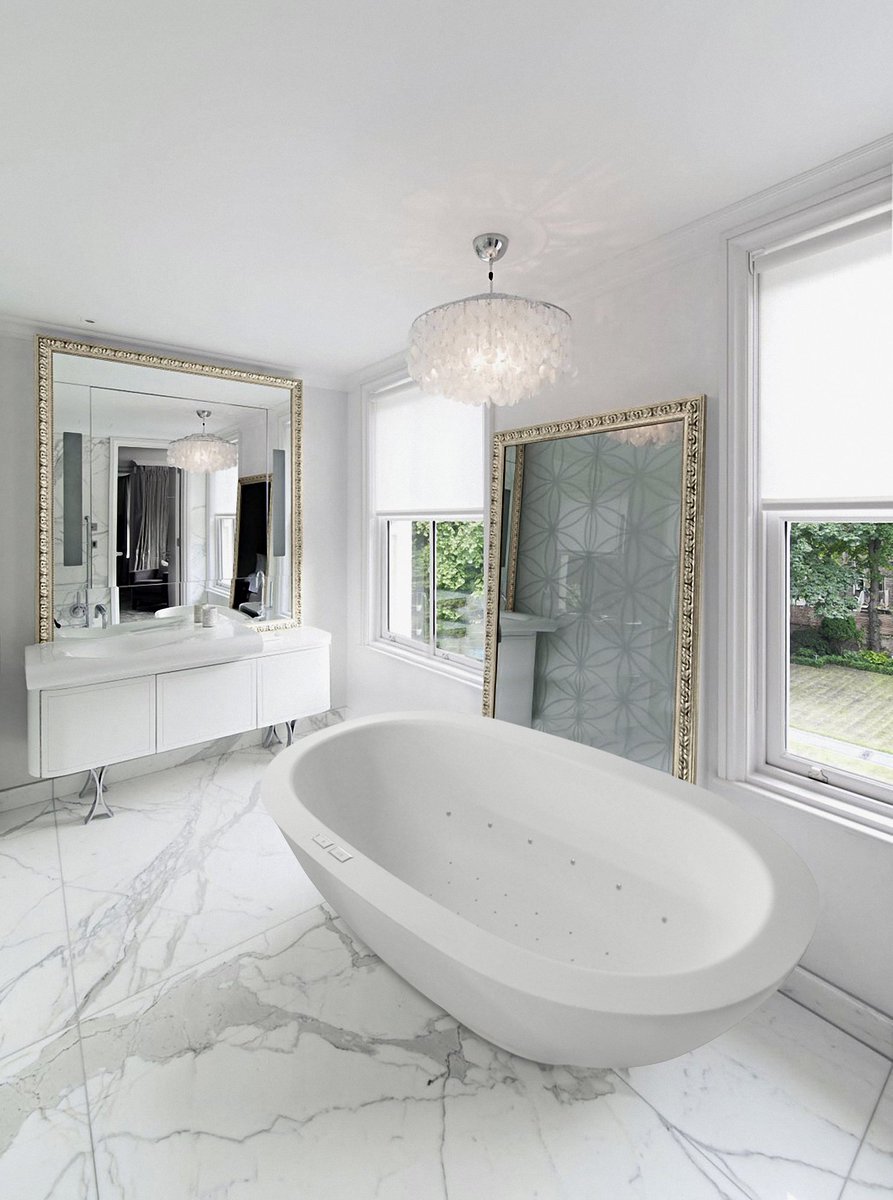 A7. Highly unusual...we created an air massage #tub using AquateX #stone material! bit.ly/2rAMZms #KBtribechat