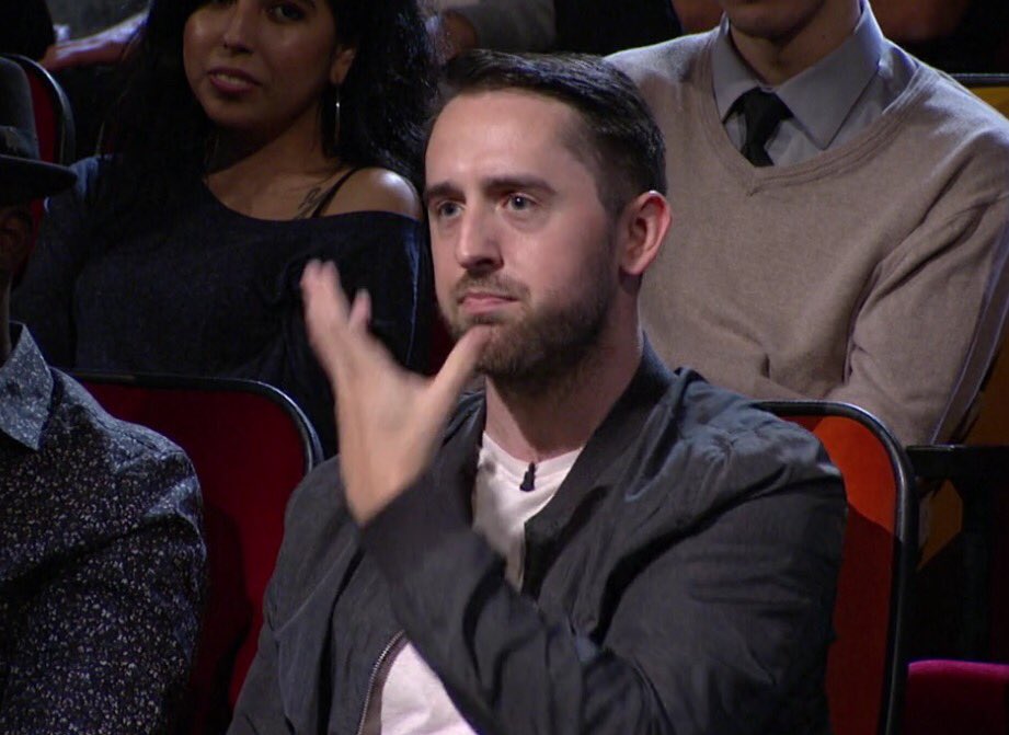 JustinCaffier's tweet image. Thx to @moshekasher &amp;amp; @problematic for having me on s1 finale to talk alt-right. Ep up on the CC site now if you want context for this pic.