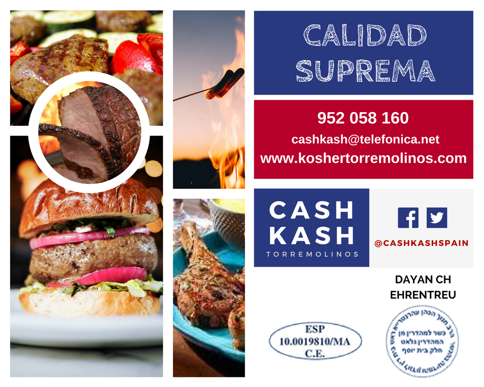 CashKashSpain's tweet photo. CALIDAD SUPREMA EN TODOS NUESTROS #PRODUCTOSKOSHER. https://t.co/fbBw9sFUn5