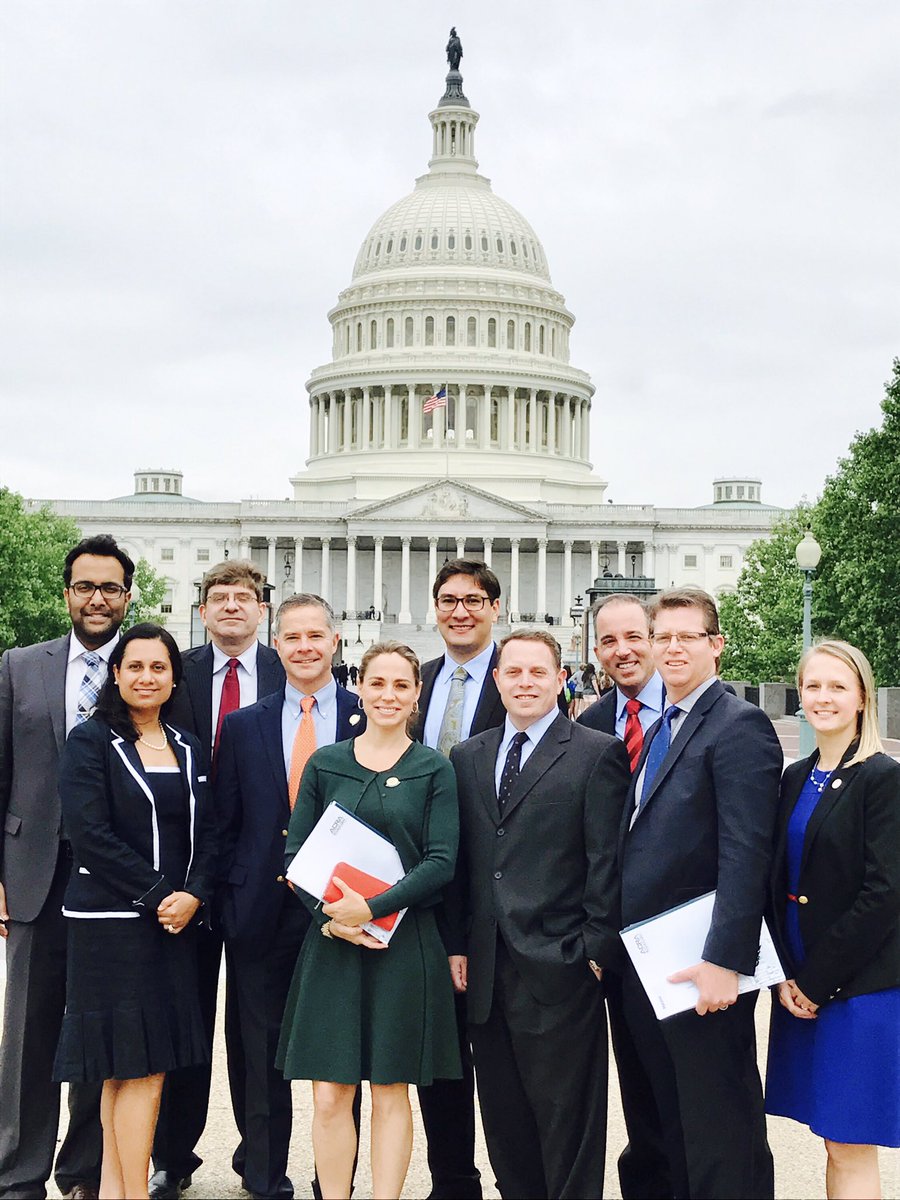 RahulGargMD's tweet photo. At Capitol Hill lobbying w/ state congressmen and senators today! #Jerseystrong #ACR2017 #ACRRAN #ACRRFS #radres #ACRHillDay #radvocacy https://t.co/kOhXJc88zd
