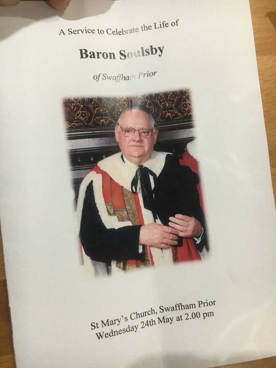 RCVSpresident's tweet photo. Lord Soulsby’s funeral today. A remarkable veterinary great and a champion of #OneHealth an example we all need to follow. True contributor! https://t.co/PLGJTTwjzl