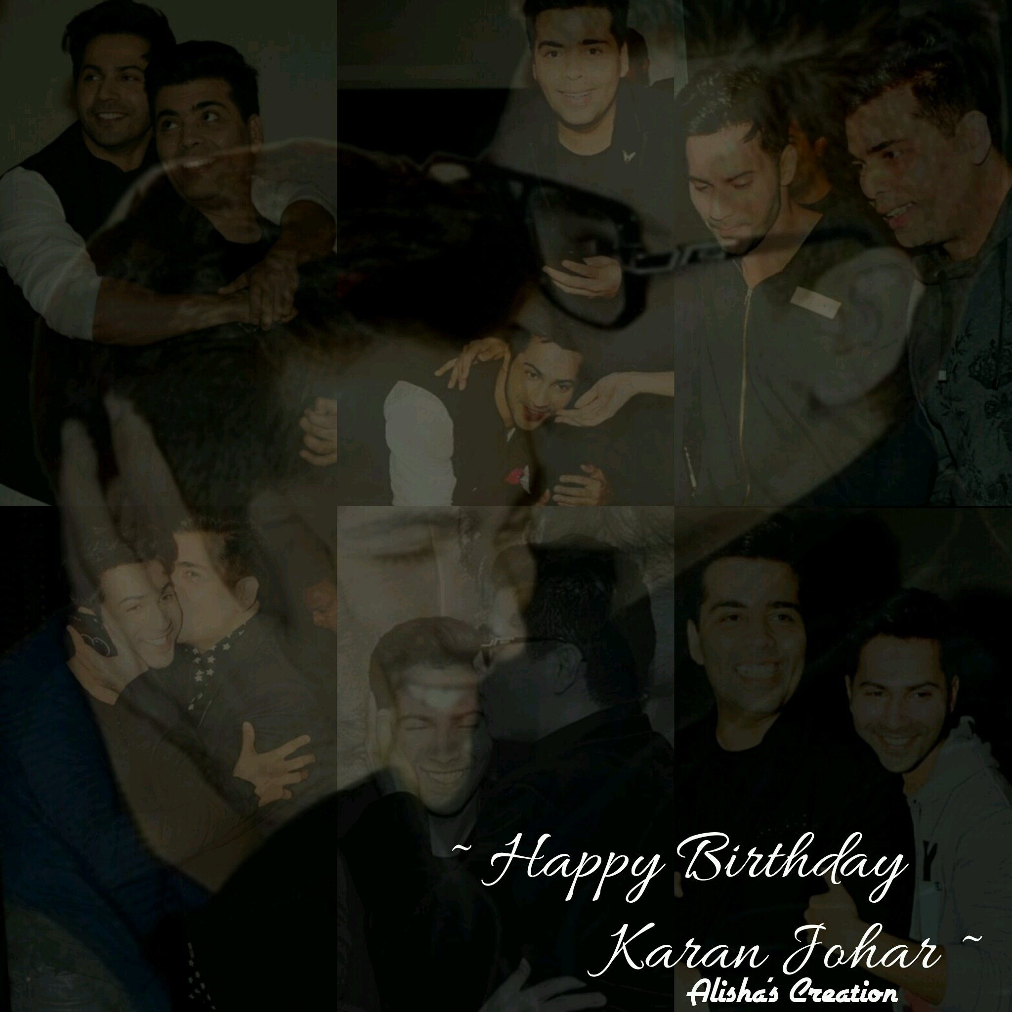 Happy Birthday to our Hero\s Mentor Karan Johar Who gave us Varun Dhawan we can never thank you enough! 