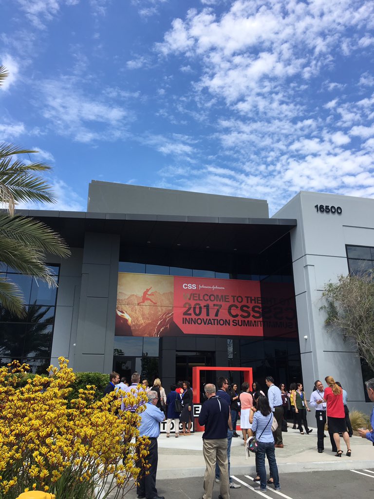 av_irvine's tweet photo. @johnsonnjohnson 2017 CCS Innovation Summit is kicking off! #DareToGoBeyond #WednesdayWisdom https://t.co/QR05Q4nj1C