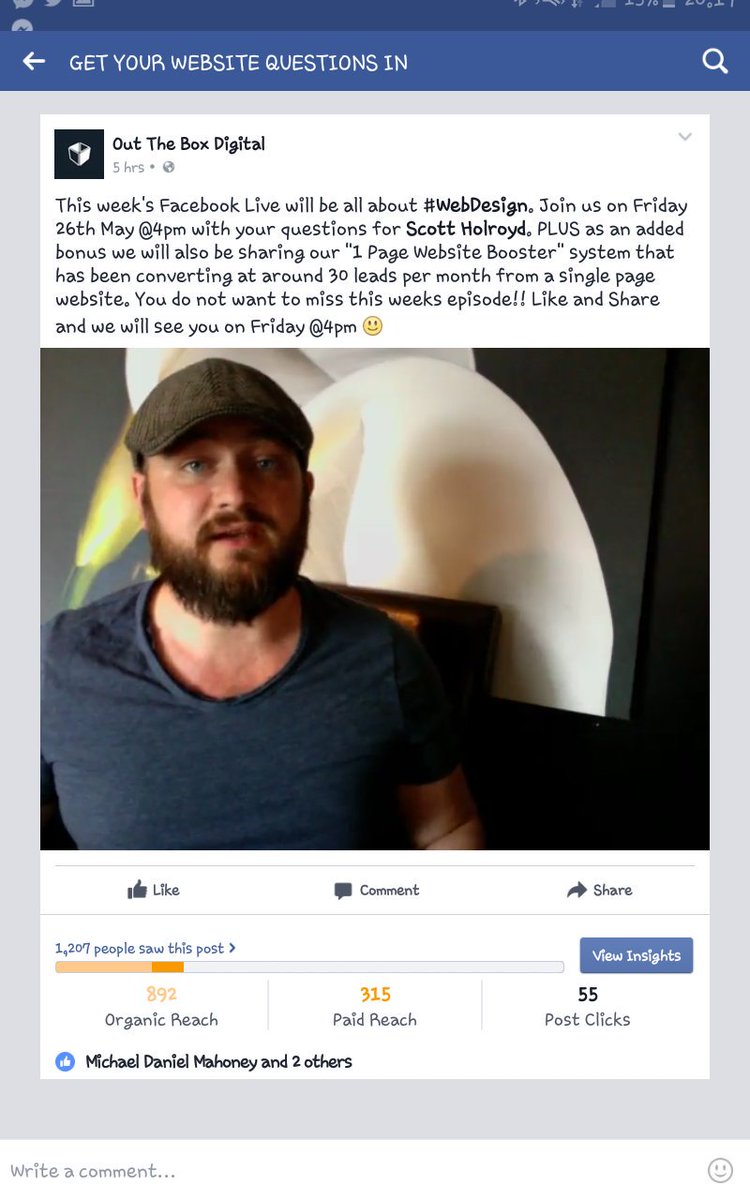 SowDigitalUK's tweet photo. This week's Facebook Live will be about #WebDesign. Join us on Friday 26th May @4pm with your questions for Scott
https://t.co/es8OFlV8gc https://t.co/UshVnvBDfm