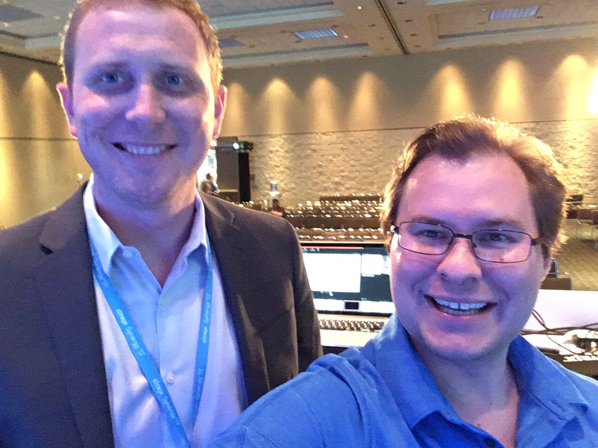 leo_singleton's tweet photo. Next up.. join @danlhommedieu and I in W414B for #SYN310 building digital workspaces with @CitrixCloud #CitrixSynergy https://t.co/Ehf4RQT241