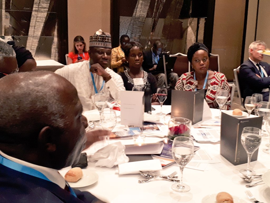 Fmohnigeria's tweet photo. #Nigeria HMsH Dr. Ehanire announces winners of the #Innovation4Health challenge at the Every Woman Every Child MNCAH meeting #WHA17 https://t.co/2kJY7oEWf8