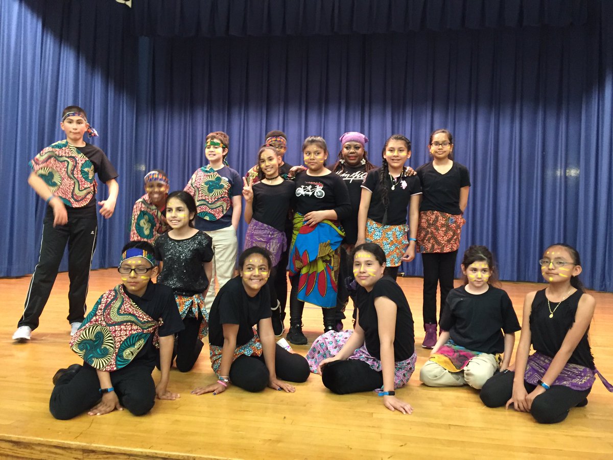 Alvin Ailey Performance!! So proud of our kids!! #76learns <a href="/TBerger76Q/">Mrs. Berger</a>