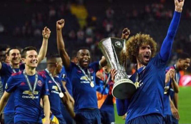 Fellaini's tweet photo. This is for you Manchester ❤#MUFC #united https://t.co/FmS8NSh0sn
