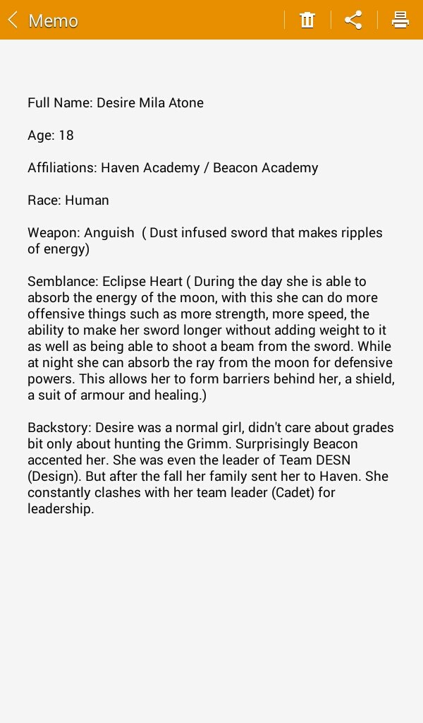 "Hmpf! I should be leader!"
New RWBY OC 
Not new to verse 
RT this and I won't give you a single thing :/