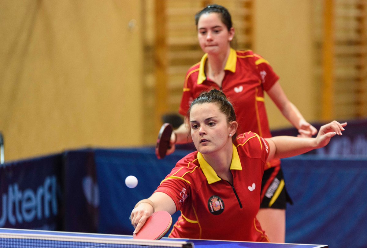 rfetm_tenismesa's tweet photo. 🌟 ¡¡CAMPEONAS!! 🌟 El #TeamESP 🇪🇸 @ana00garcia y @claudiacaymel consiguen la medalla de oro 🥇 tras vencer a 🇵🇷 ▶️ https://t.co/xOTMM8mYNw https://t.co/ZGanI34BKM