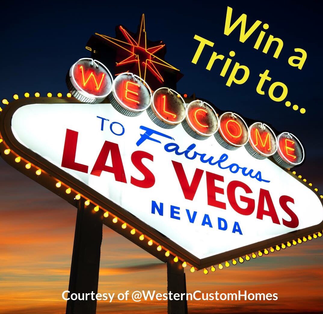 WesternCustom's tweet photo. CONTEST ENDS TOMORROW! Win a trip for two to Vegas. FLIGHTS + HOTEL https://t.co/J5eYSO3M3X #DreamsDoComeTrue #Travel #WinnerWinner https://t.co/o4SrniBZrU