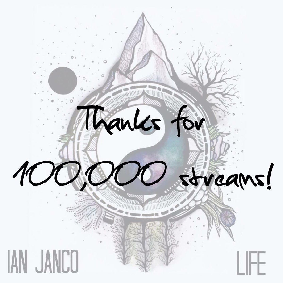 ianjancomusic's tweet photo. Massive thanks to Spotify and everyone who helped 'Life' make it to 100,000 streams! 

Love you all. 
x https://t.co/BBHKPvnHNx